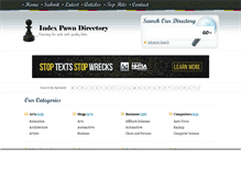 Tablet Screenshot of indexpawn.com